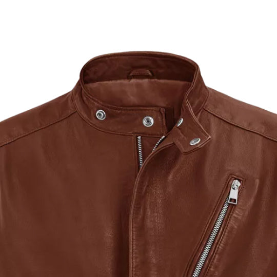 Men's Brown Eclipse Leather Jacket