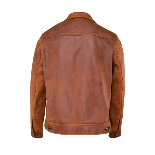 Men's Brown Apex Leather Jacket